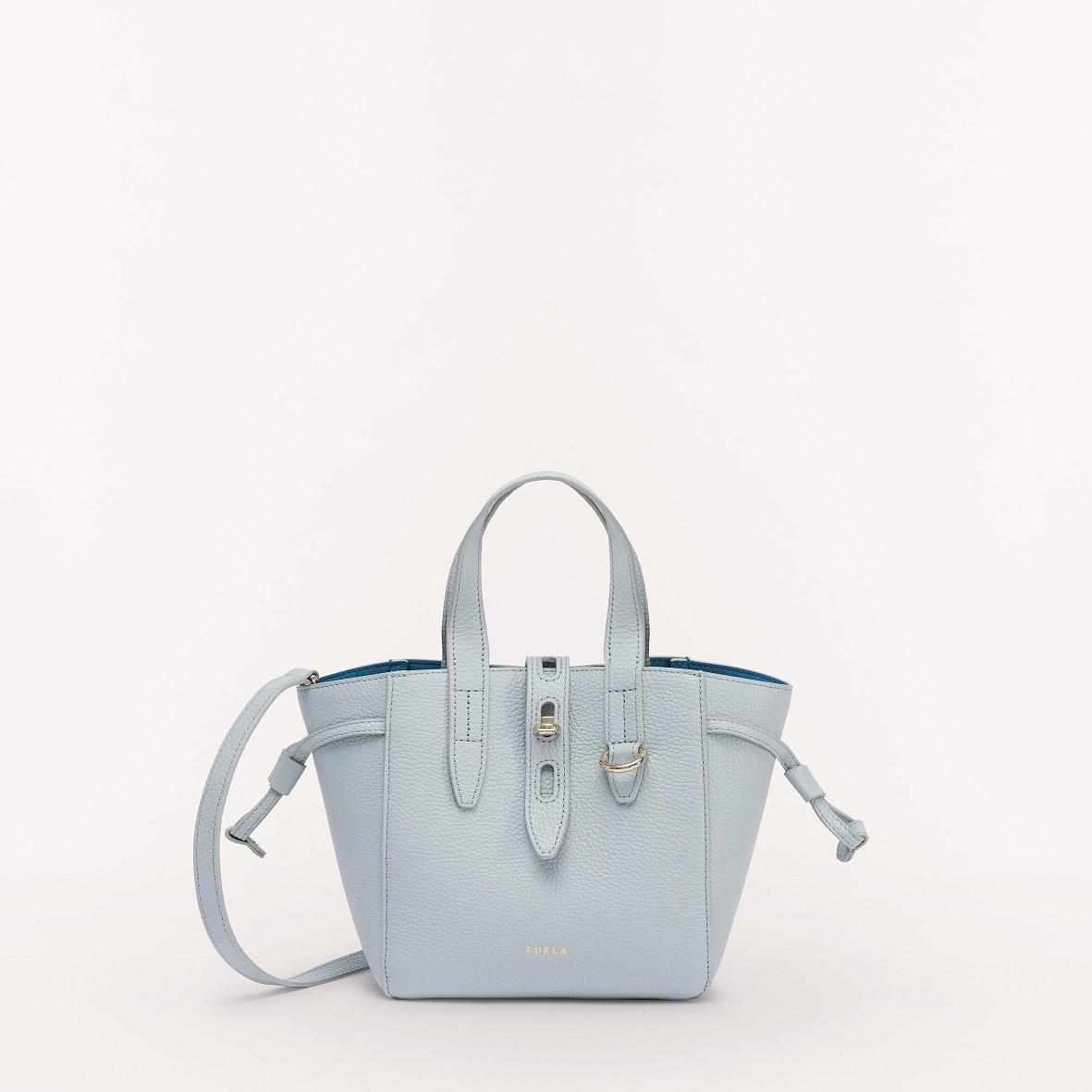 Furla Net Handbags Blue Women South Africa QT8604317
